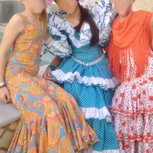 Flamenco Feria Dress for Sevillanas!
